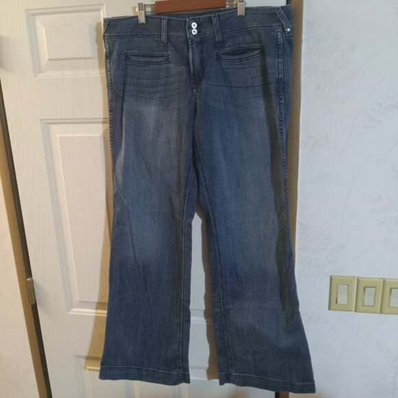 Ariat Denim Women's Trouser Wide Leg Jeans 33L 10018360 - Picture 4 of 9